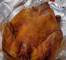 Honey-glazed扒 Chicken