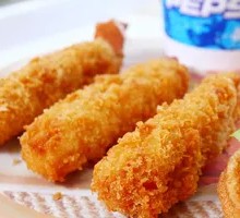 Fried Crab Stick with Egg White