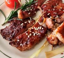 Spanish Sauce Grilled Lemongrass Pork Chop