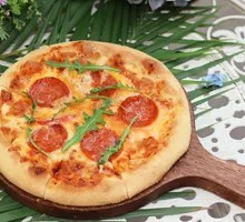 Handmade Salami Pizza