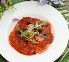 Cheese Meat Sauce Pasta