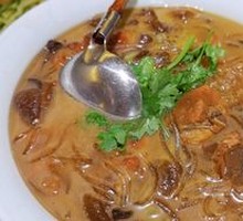 Chicken Stewed with Mushrooms