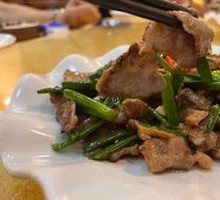 Stir-fried Leek with Pig Liver