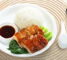 Local Soy Sauce Chicken Rice