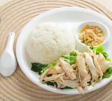 Chicken Wing and Shredded Chicken Rice