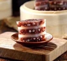 Coconut Red Bean Cake