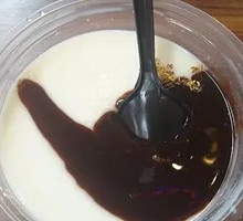 Black Sugar Ice Tofu Pudding