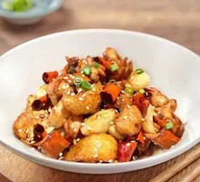 Garlic Fried Baked Chicken