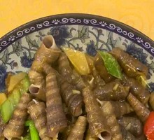 Stir-Fried Small Snails