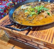 Chicken Stewed with Mushrooms