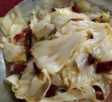 Spicy Stir-Fried Cabbage