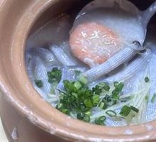 Fresh Shrimp and Cordyceps Porridge
