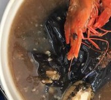 Abalone Shrimp Beef Black Rice Sausage