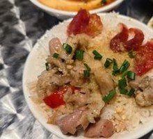 Pork Rib and Sausage Rice