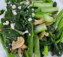 Oil渣 Stir-fried Bok Choy