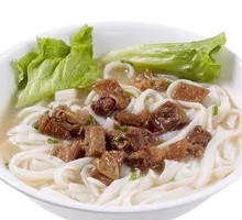 Beef Noodle Soup with Rice Noodles