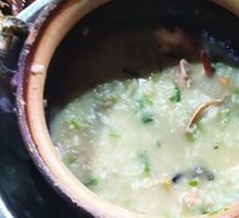 Fresh Shrimp and Oyster Congee