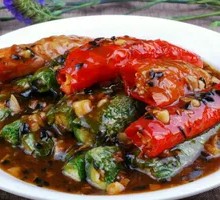 Braised Pepper with Tiger Skin