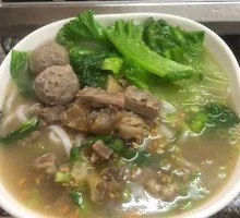 Beef Ball and Beef Shank Soup