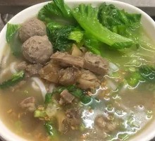 Beef Tendon Ball Noodle Soup