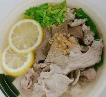 Lemon Pork Offal Noodle Soup