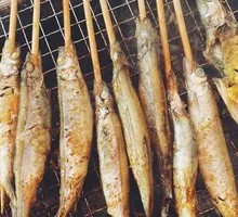 Grilled Pacific Saury
