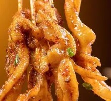 Boneless Duck Foot Skewers