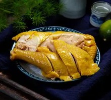 Salt-Baked Chicken Leg Bento
