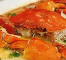 Steamed Water Egg with Meaty Crab