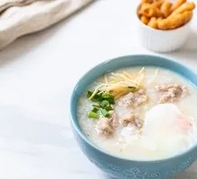 Century Egg and Pork Porridge