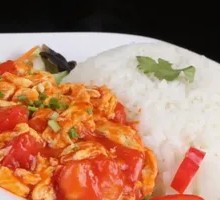 Tomato and Egg Fried Rice