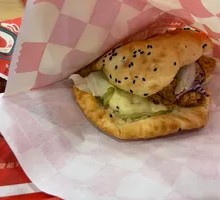 Sichuan Peppercorn Chicken Burger