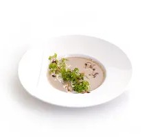 Parmesan Truffle Cream Mushroom Soup