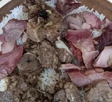 Pork Rib and Sausage Rice