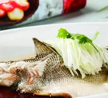 Steamed Sea Bass