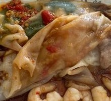 Shrimp and Beef Rice Noodle Roll