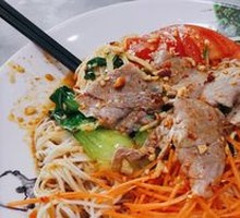 牛肉凉拌面