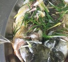 Steamed Lean Carp from Reservoir