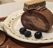 Dark Chocolate Swiss Roll