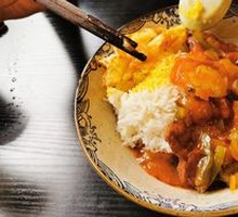 Tomato Sauce Chicken Rice