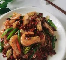 Spicy Shrimp with Lingering Flavor