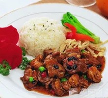Dried Mushroom and Pork Rib Rice
