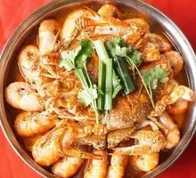 Dry Pot Shrimp and Crab