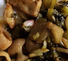Pickled Bamboo Shoots and Intestines