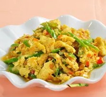 Pepper and Egg Fried Rice