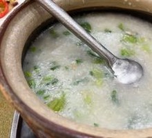 Salted Pork Bone Rice Porridge
