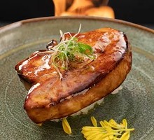 Grilled Foie Gras Sushi
