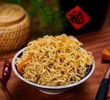 Egg and Meat Fried Noodles