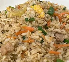 Sour Cabbage Meat Egg Fried Rice