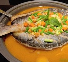 Garlic-Flavored Grilled Fish